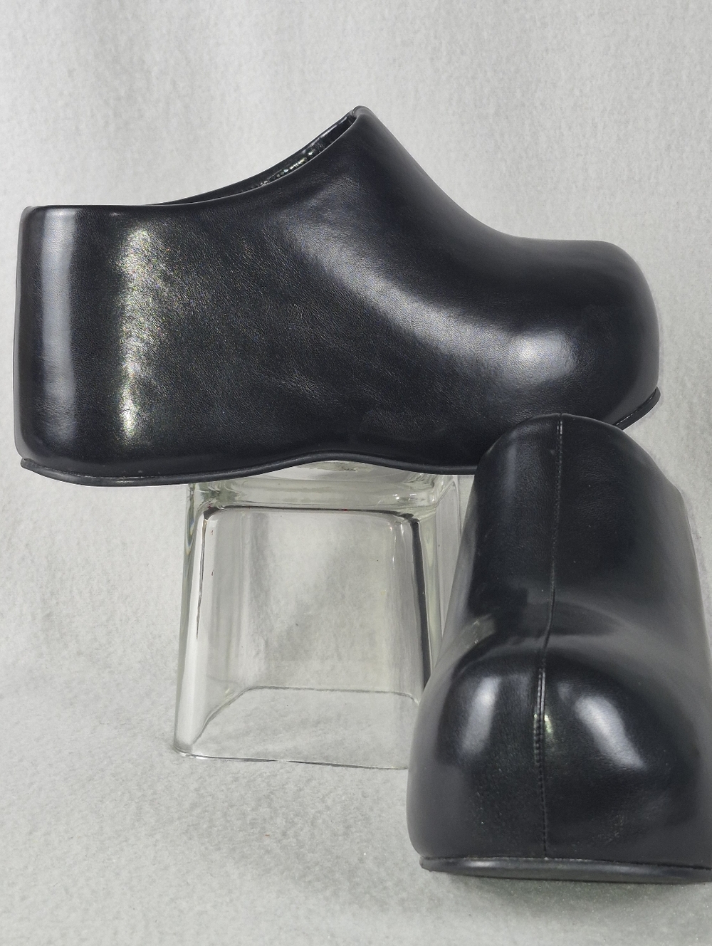 Jeffrey Campbell Women’s Cloggin Platform Wedge Clogs – Black – Size 6.5 - Picture 8 of 10